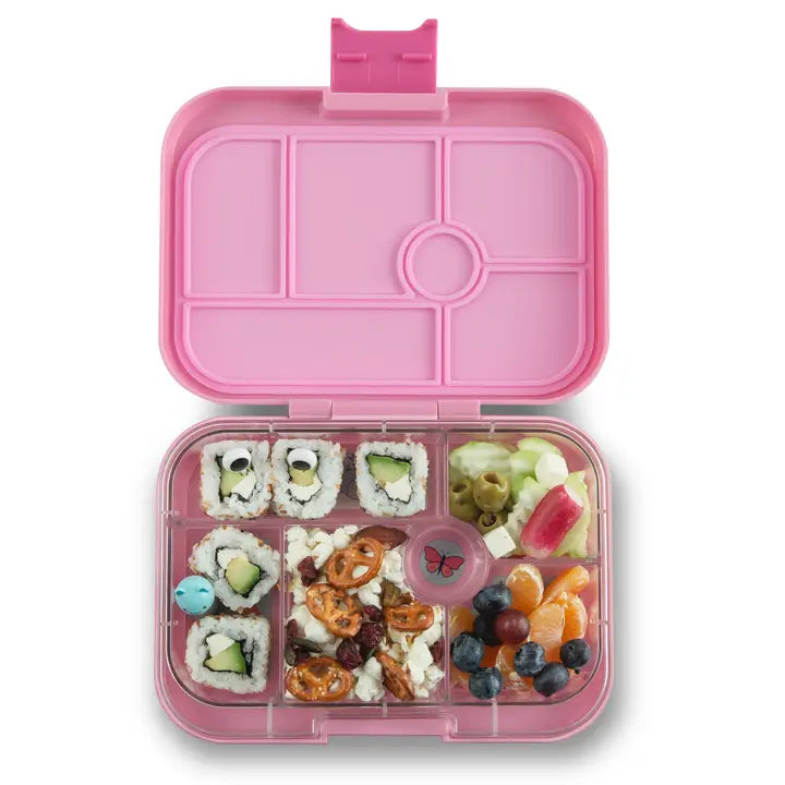 Yumbox Original 6 Compartment Bento Box - Pink - Mermaid