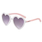 Kids Sunglasses - Heart, Milkshake
