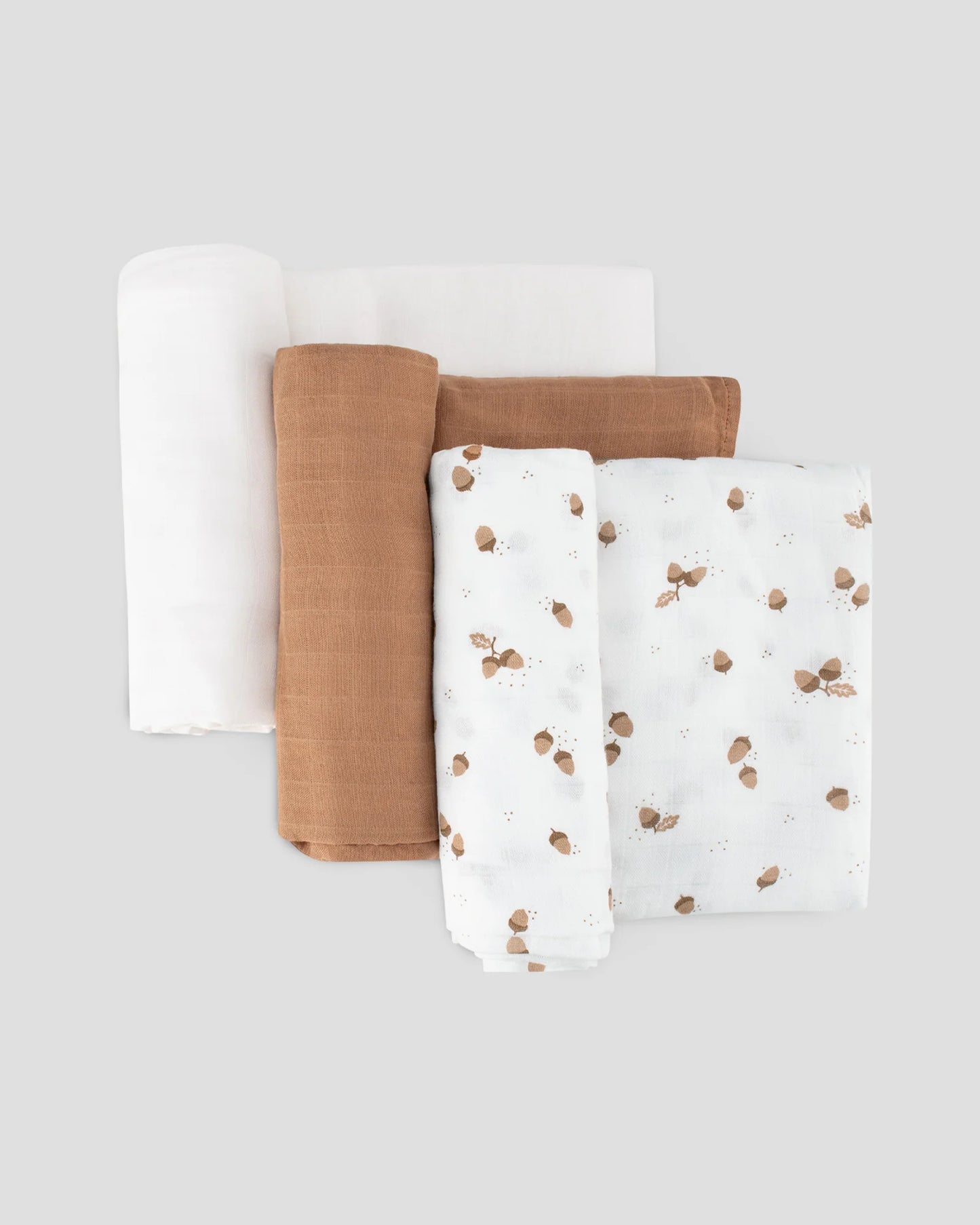 Muslin Wraps 3 Pack - Iced Coffee