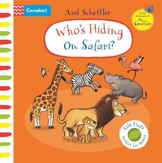 Who's Hiding On Safari - Board Book