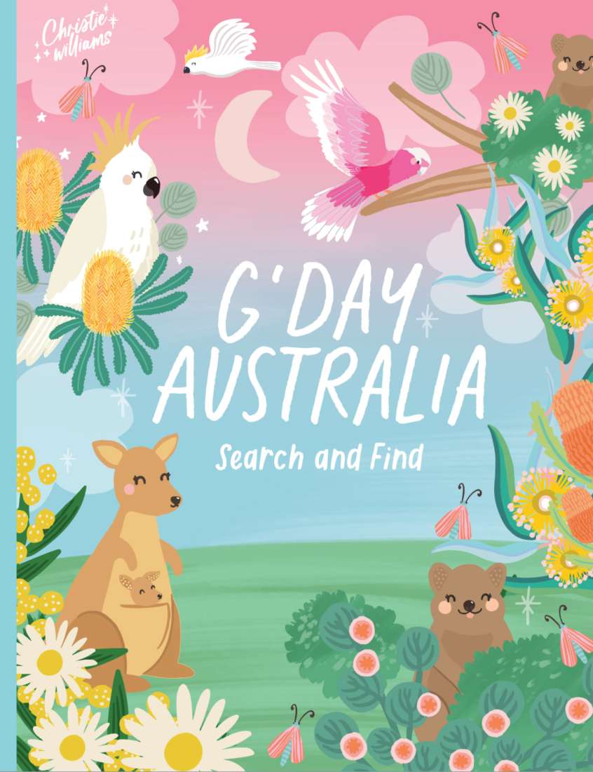 G'Day Australia Search & Find - Book