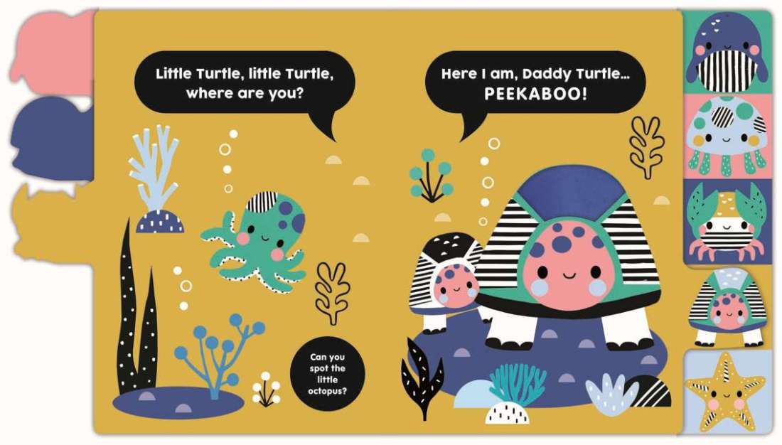 Peekaboo Little Whale Touch & Find - Board Book