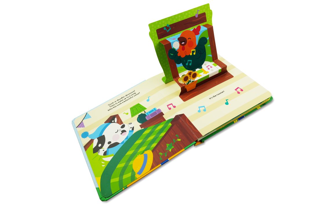Lift Up + Pop Up: Farm Animals