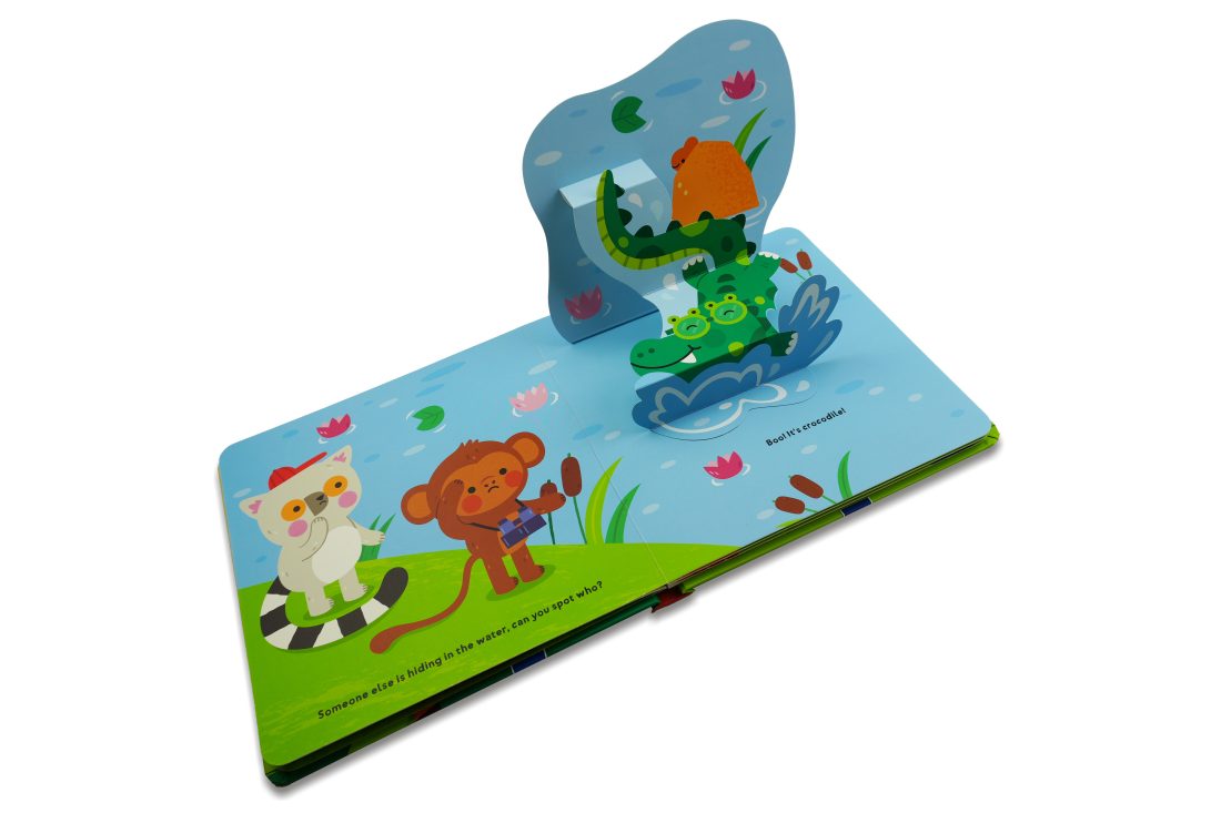 Lift Up + Pop Up: Wild Animals
