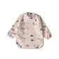 Smock Bib -Beige Dino
