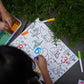 Wild Digits Sensory Colouring & Doodle Mat