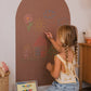 Dustless Chalk Crayons 12 Pack | Non-Toxic Twist-Up Crayons For Kids
