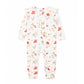 Poppy L/S Zipsuit -Poppy Print