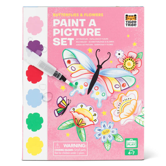 Paint A Picture - Butterflies & Flowers
