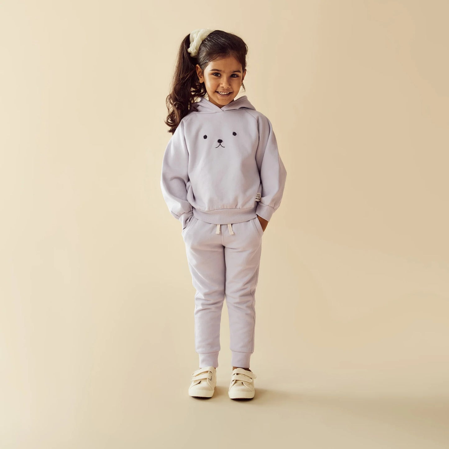 Organic Terry Hooded Sweat - Lavender