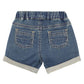 Boys Knit Denim Shorts - Vintage Indigo