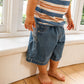 Fox Denim Shorts - Indigo