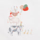 Scout Animal Stack Bodysuit - Cloud