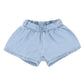 Girls Denim Shorts - Light Indigo