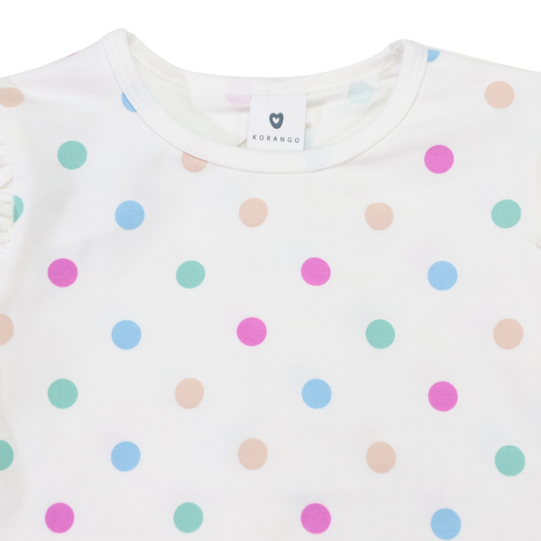 Polkadot Tee - Cream