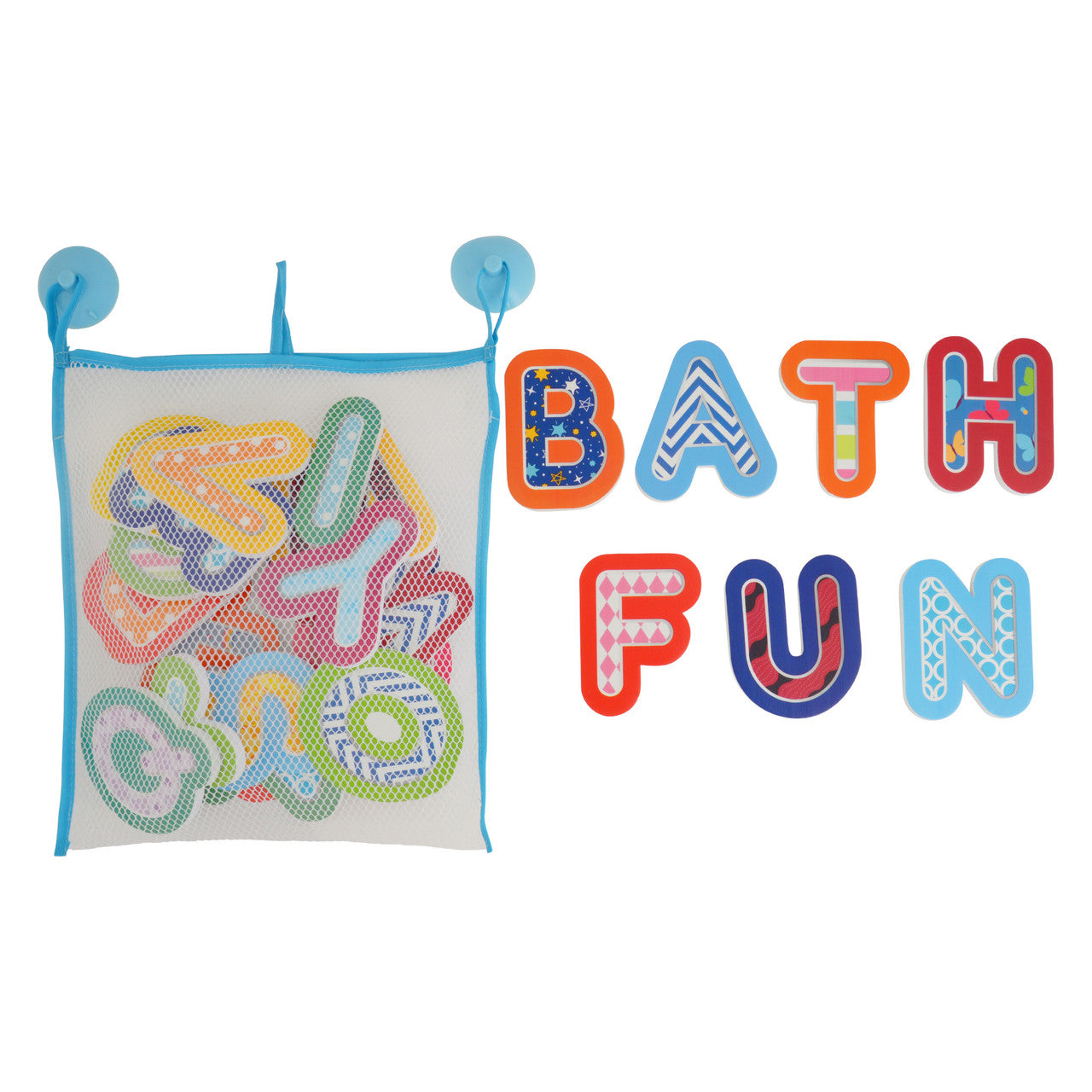 Bath Time  Stickers - Alphabet