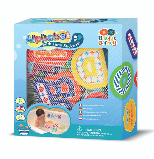 Bath Time  Stickers - Alphabet
