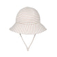 Toddler Bucket Sun Hat - Natural Stripe