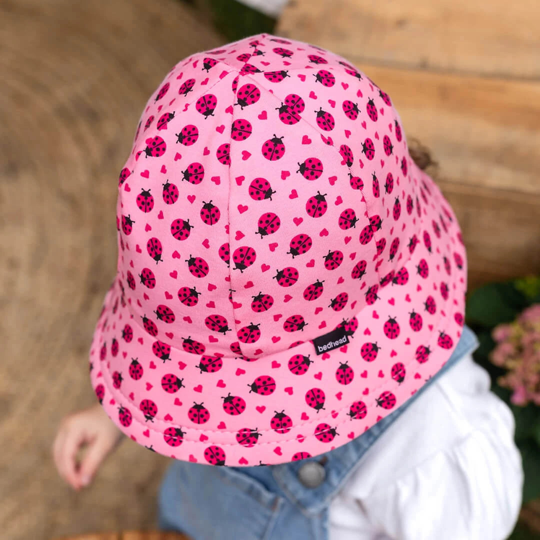 Toddler Bucket Sun Hat - Ladybug