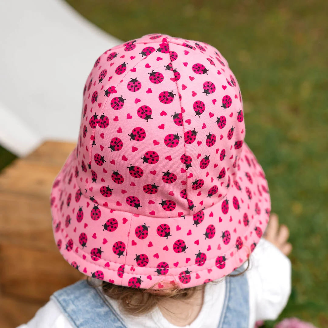 Toddler Bucket Sun Hat - Ladybug