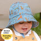 Toddler Bucket Sun Hat - Safari