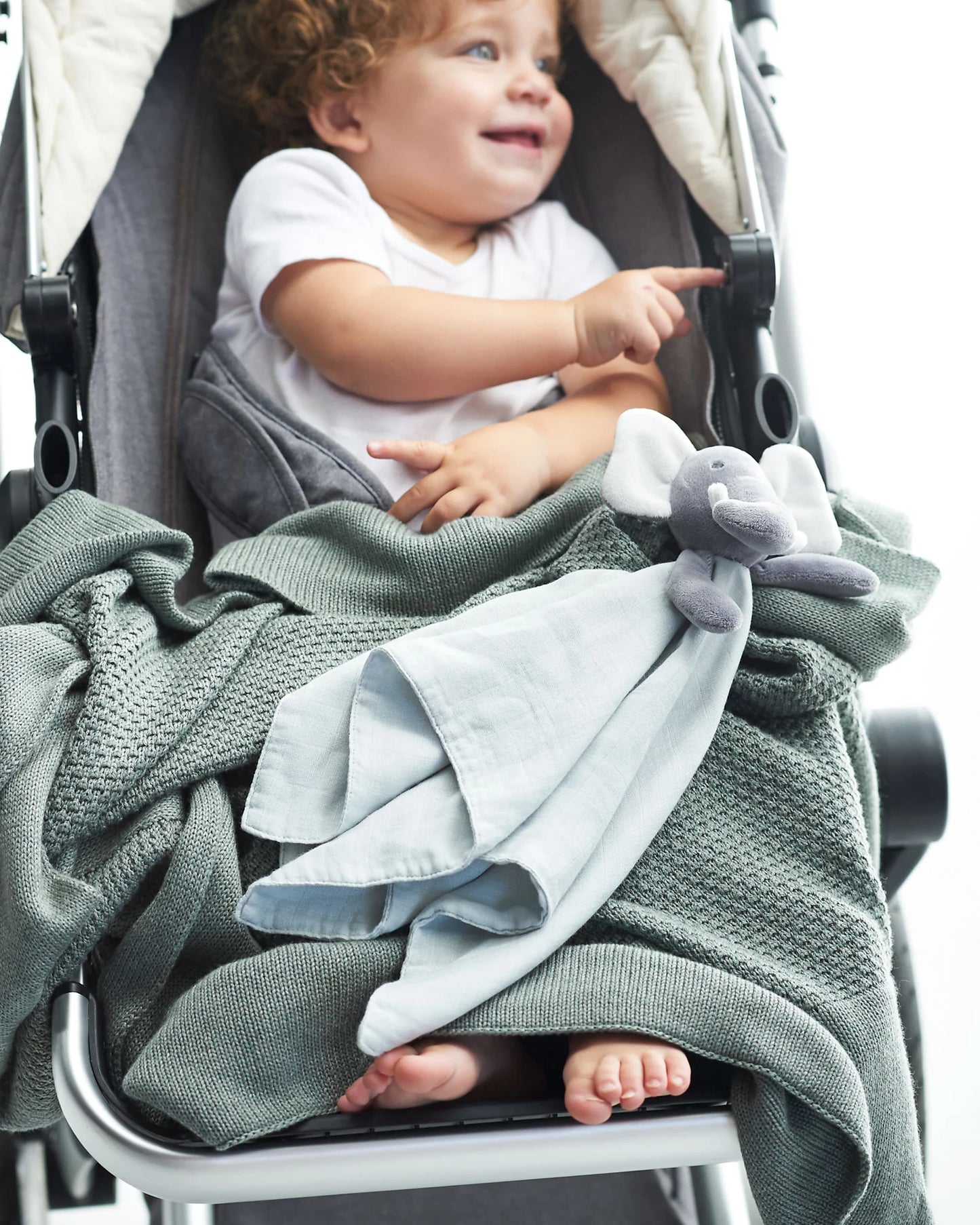 Baby Comforter / Security Blanket - Erin the Elephant