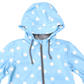 Polkadot Colour Change Rain Suit - Blue
