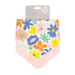 Bandana Bibs 2pk - Bright Floral