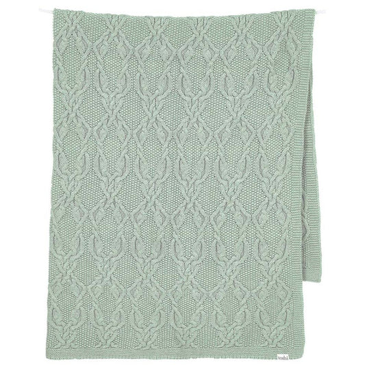Organic Blanket Bowie - Jade