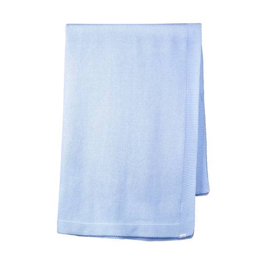 Toshi Organic Blanket Snowy - Seabreeze