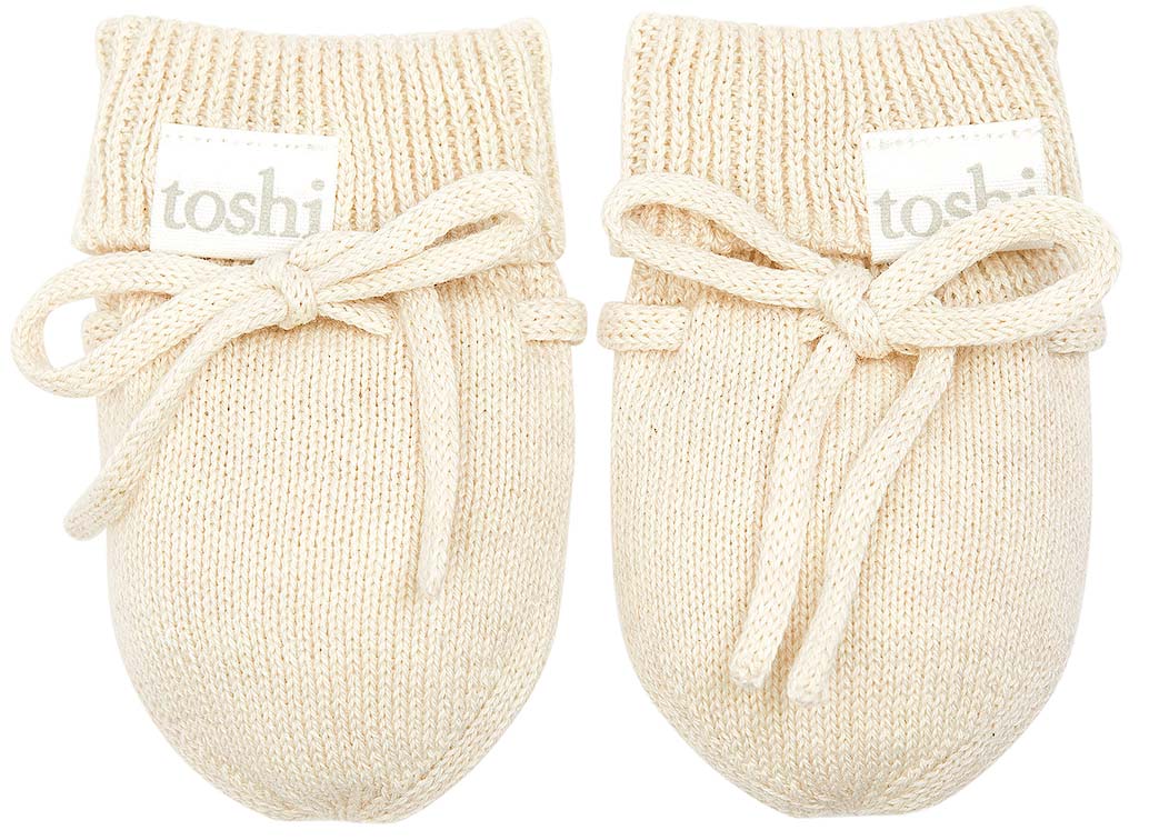 Toshi Organic Mittens Marley - Cream