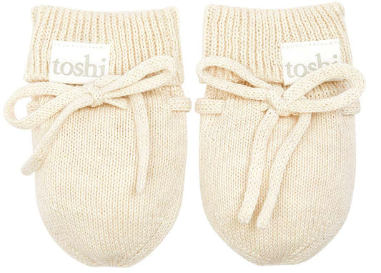 Toshi Organic Mittens Marley - Cream