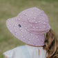 Girls Ponytail Bucket Hat - Dragonfly