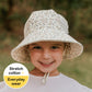 Girls Ponytail Bucket Hat - Charlotte