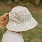 Girls Ponytail Bucket Hat - Charlotte