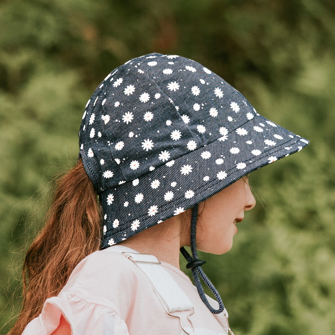 Girls Ponytail Bucket Hat - Dani