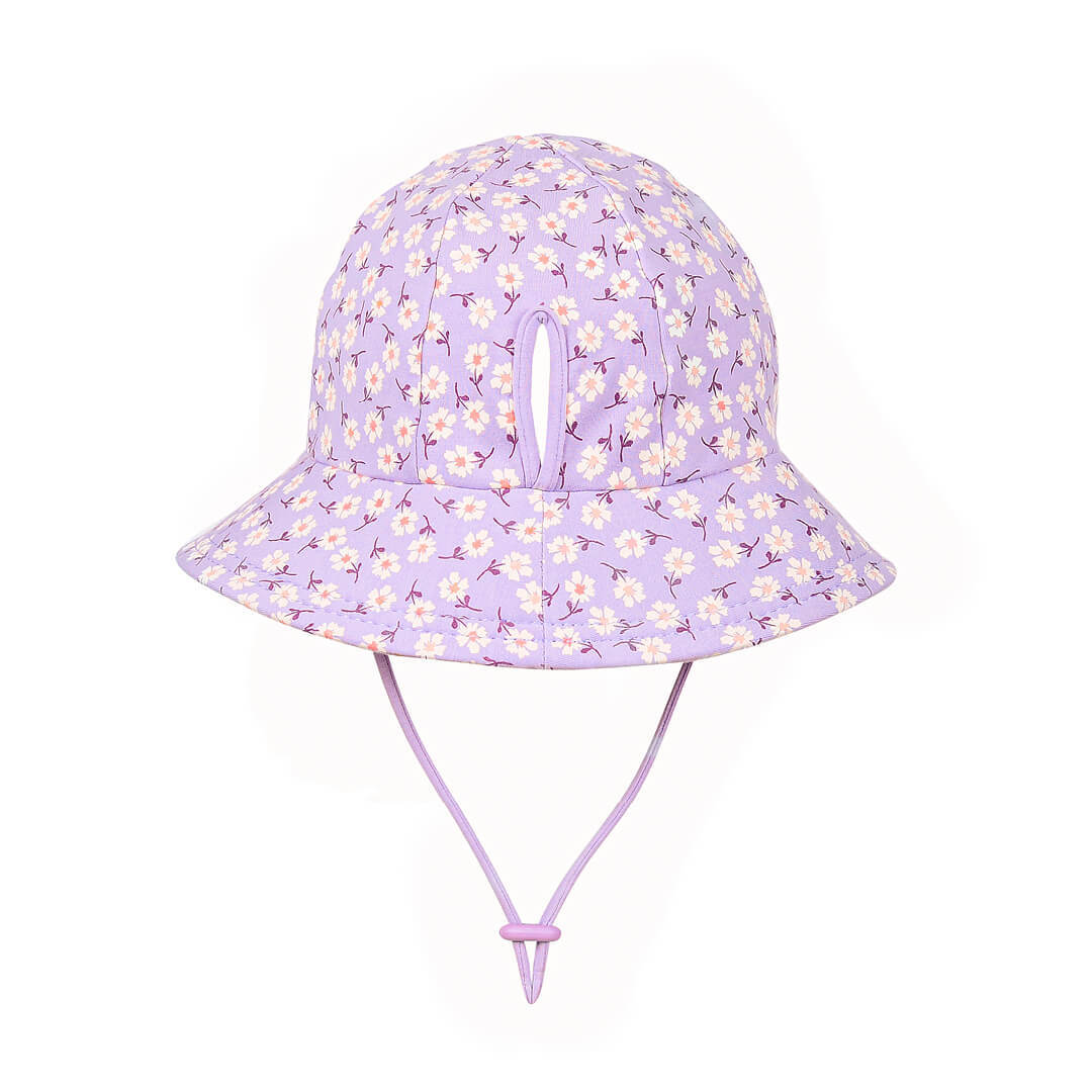 Girls Ponytail Bucket Hat - Lana