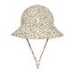Ponytail Bucket Sun Hat - Floret