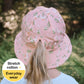 Ponytail Bucket Sun Hat - Quackers
