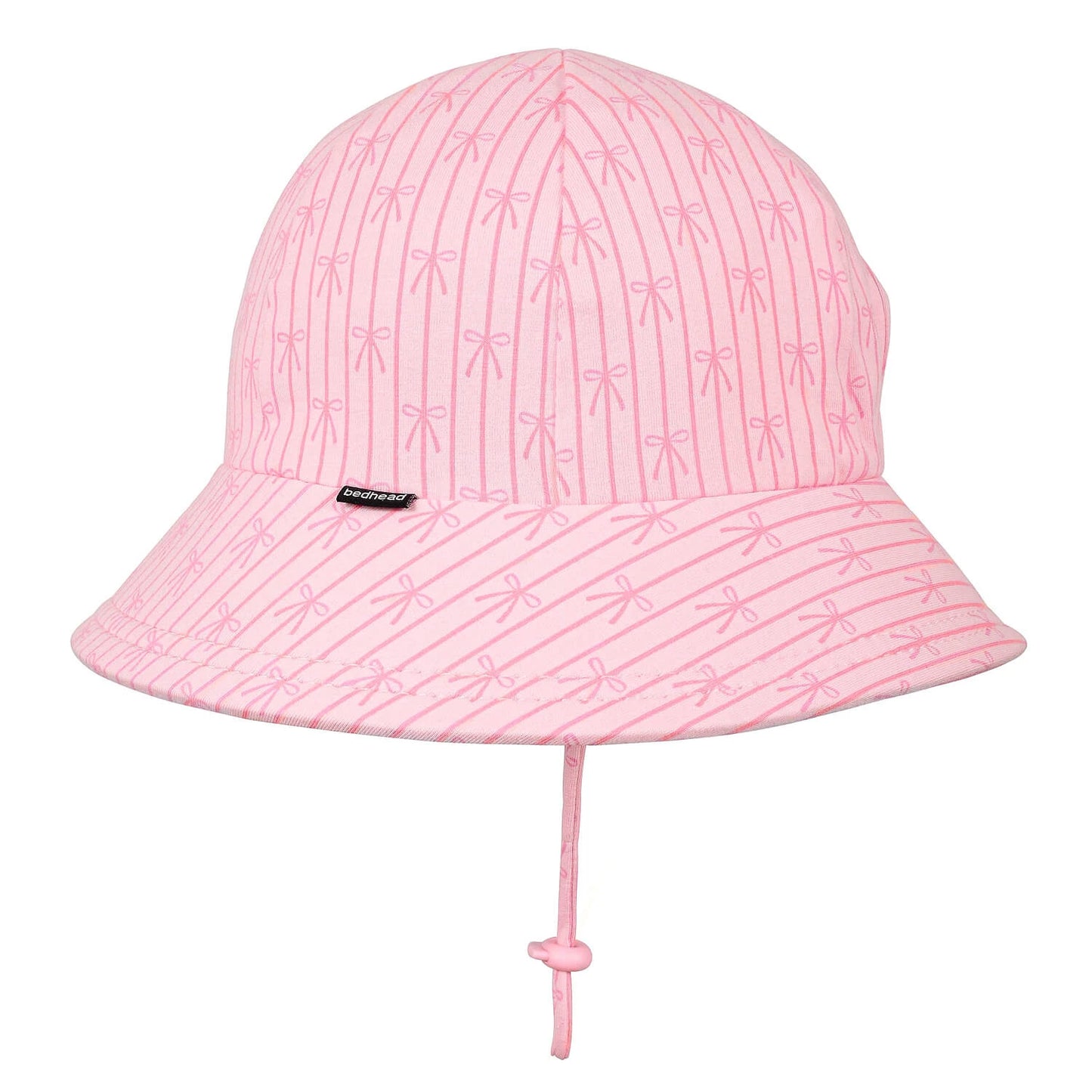 Ponytail Bucket Sun Hat - Ballerina