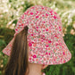 Ponytail Bucket Sun Hat - Bonnie