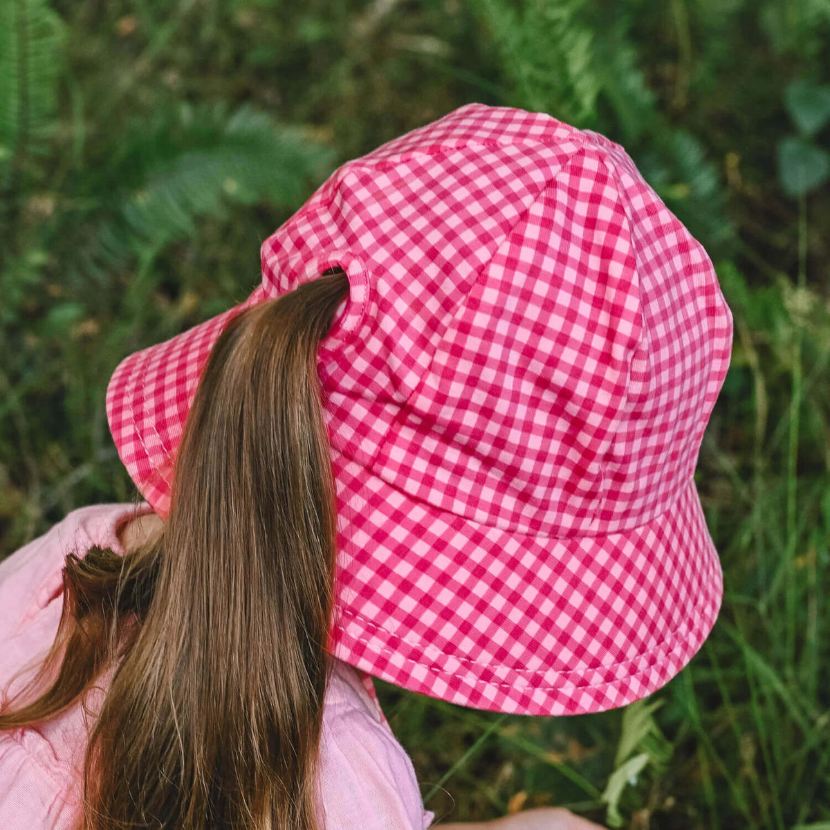 Ponytail Bucket Sun Hat - Pixie