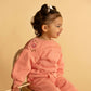 Embroidered Sweatshirt - Coral