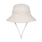 Kids Classic Bucket Sun Hat - Natural Stripe
