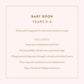 Baby Book Grey