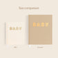 Mini Baby Book Oatmeal