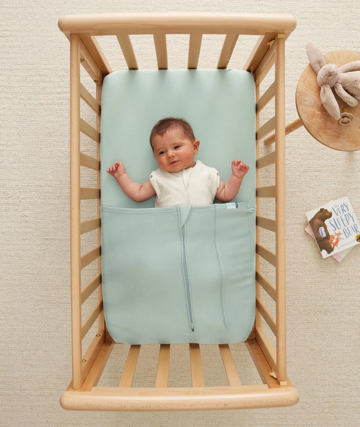 Cocoon Swaddle Bag 2.5TOG - Oatmeal Marle