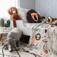 Jungle Safari Baby Blanket
