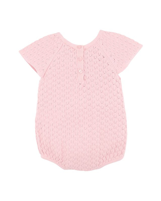 Willa Organic Knit Pointelle Bodysuit