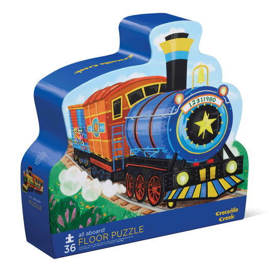 Classic Floor Puzzle 36pce - All Aboard (Foil Stamped)